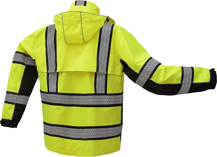 GSS Onyx Rip Stop Rain Coat, Teflon Coating, Class 3 (each)