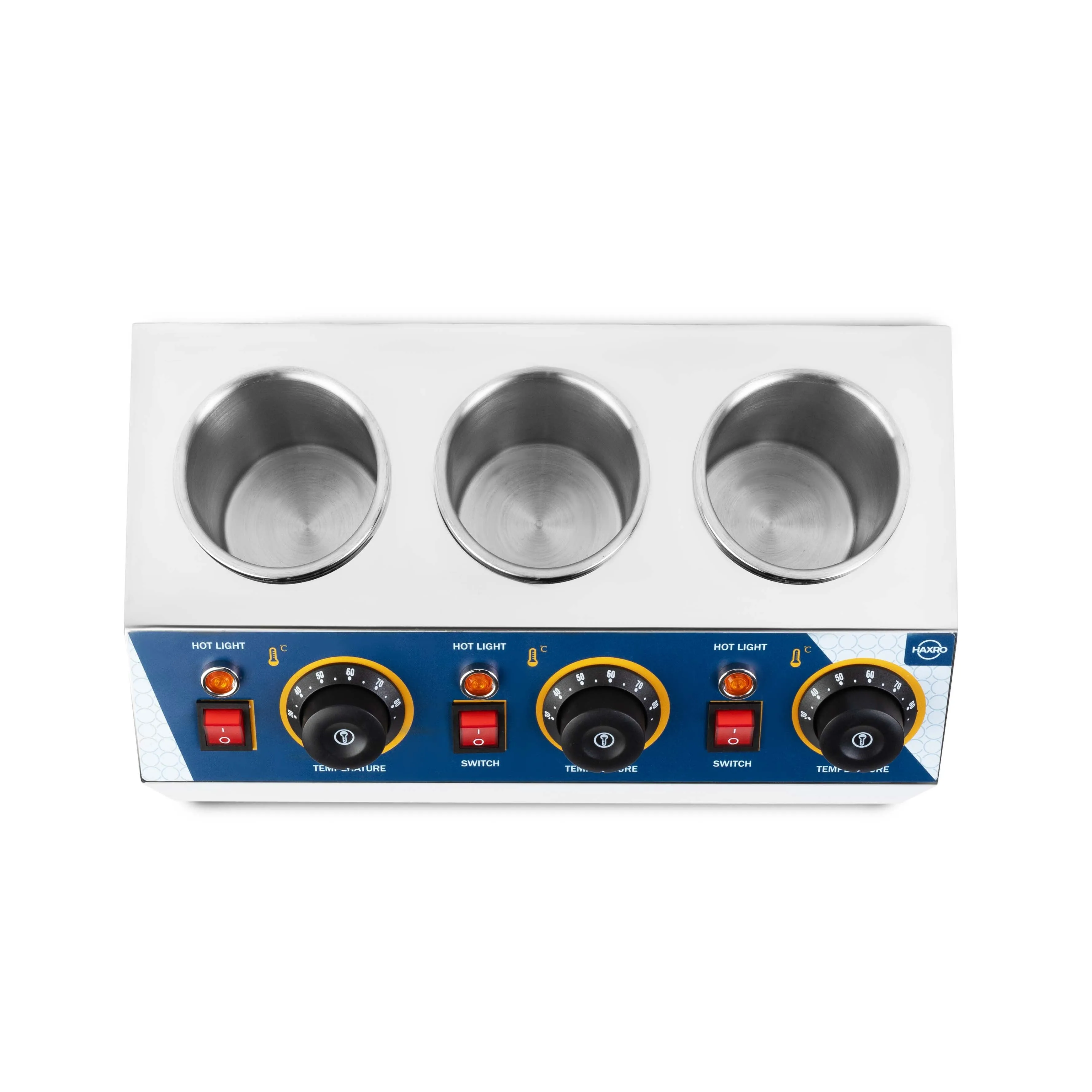 HAXRO 3 Compartment Sauce Warmer