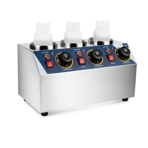 HAXRO 3 Compartment Sauce Warmer