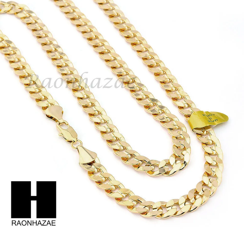 HIP HOP LAST SUPPER PENDANT & DIAMOND CUT CUBAN LINK CHAIN NECKLACE N45