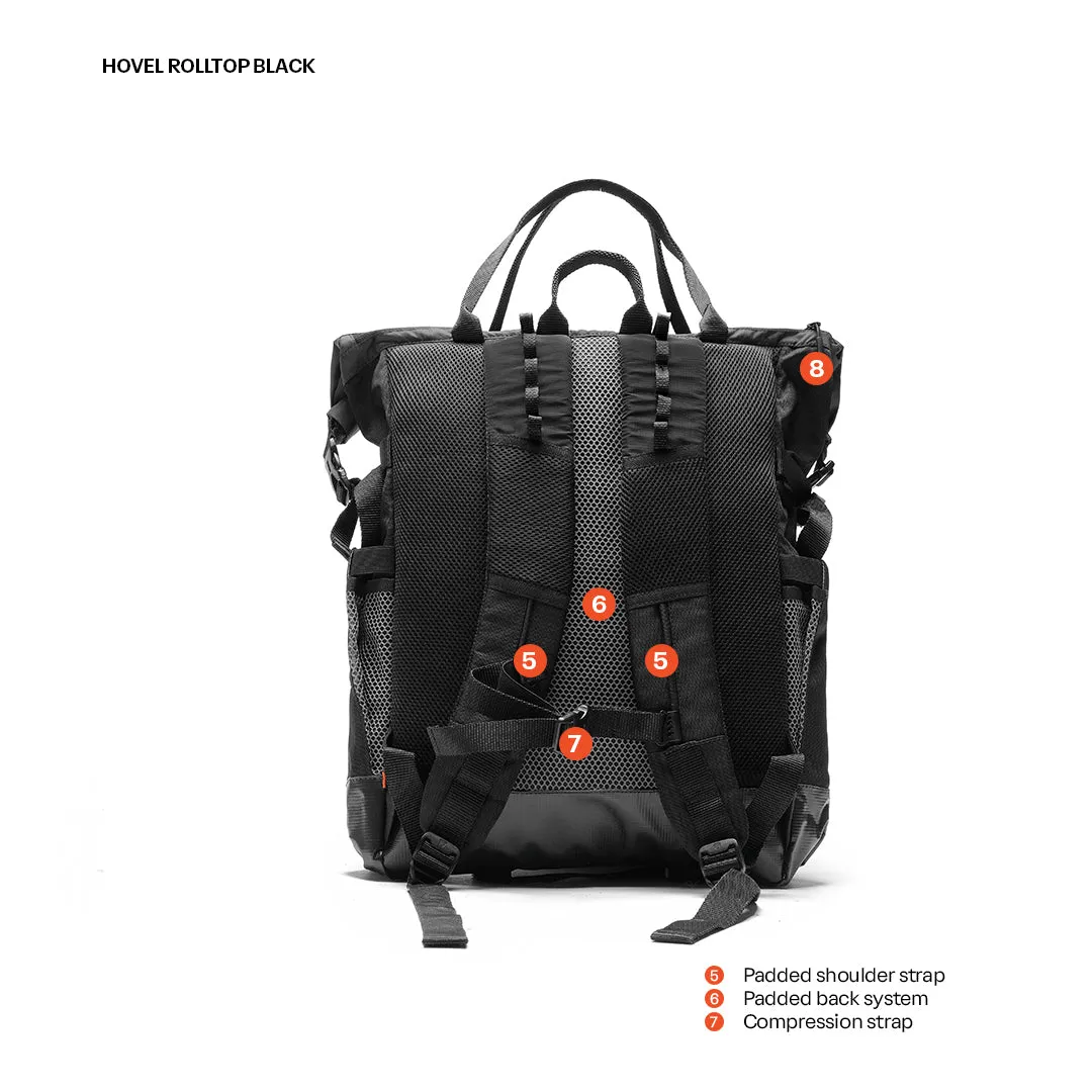 Hovel Rolltop Black