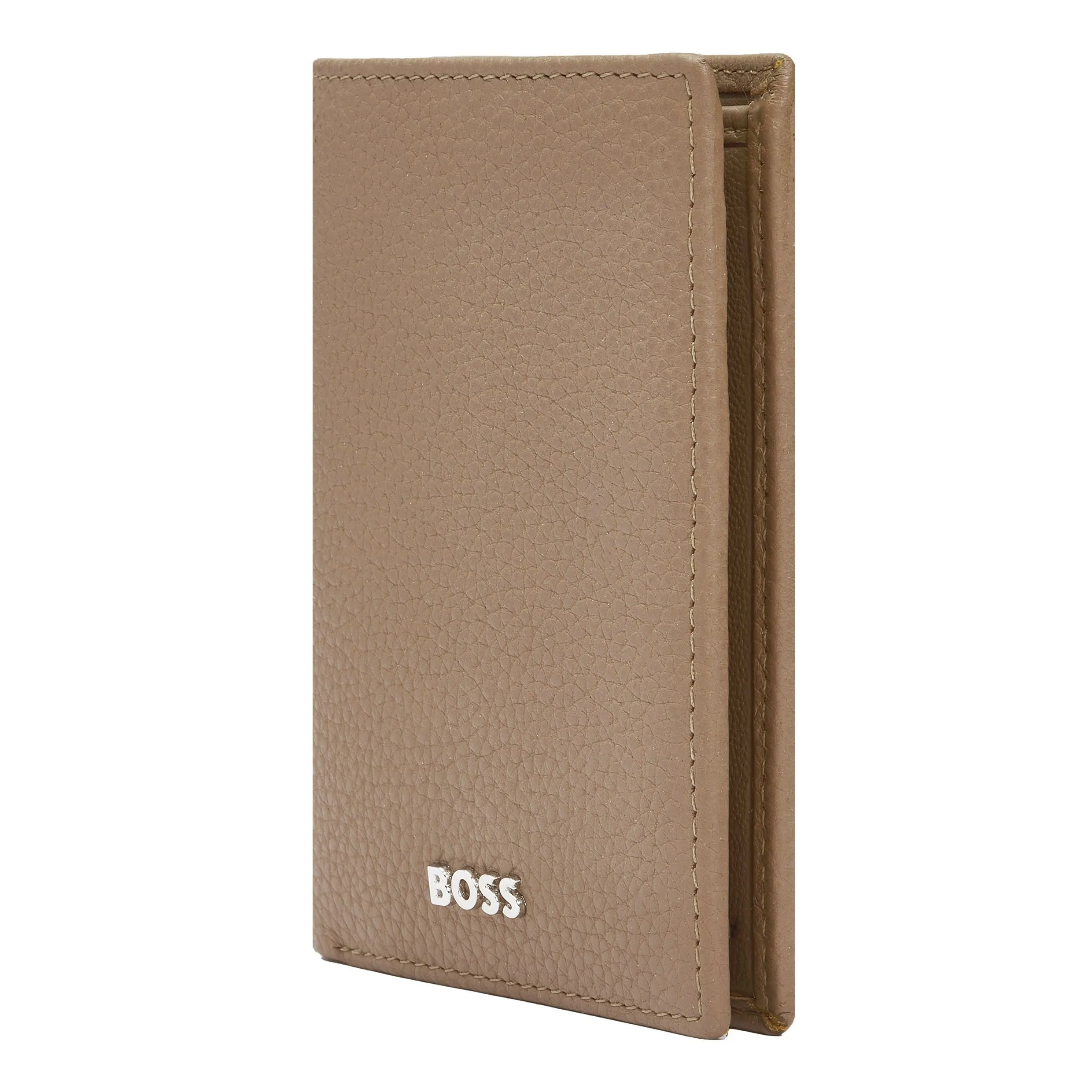 HUGO BOSS HLE416X-Folding Card holder Classic Grained Camel