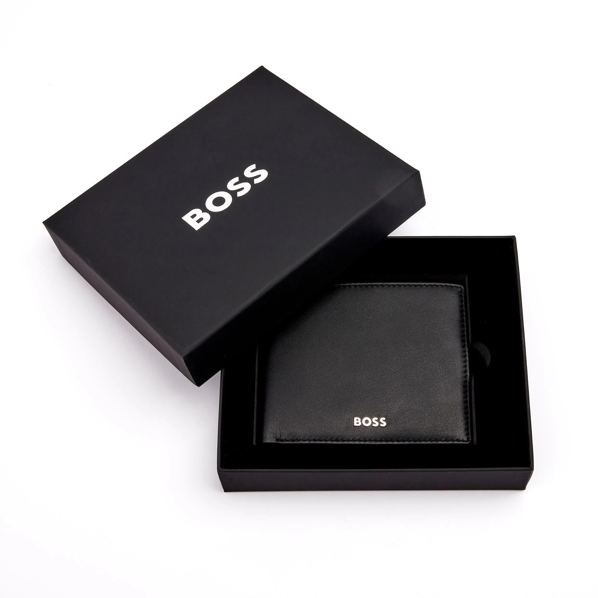 HUGO BOSS HLM403A-Coins purse Classic Smooth Black