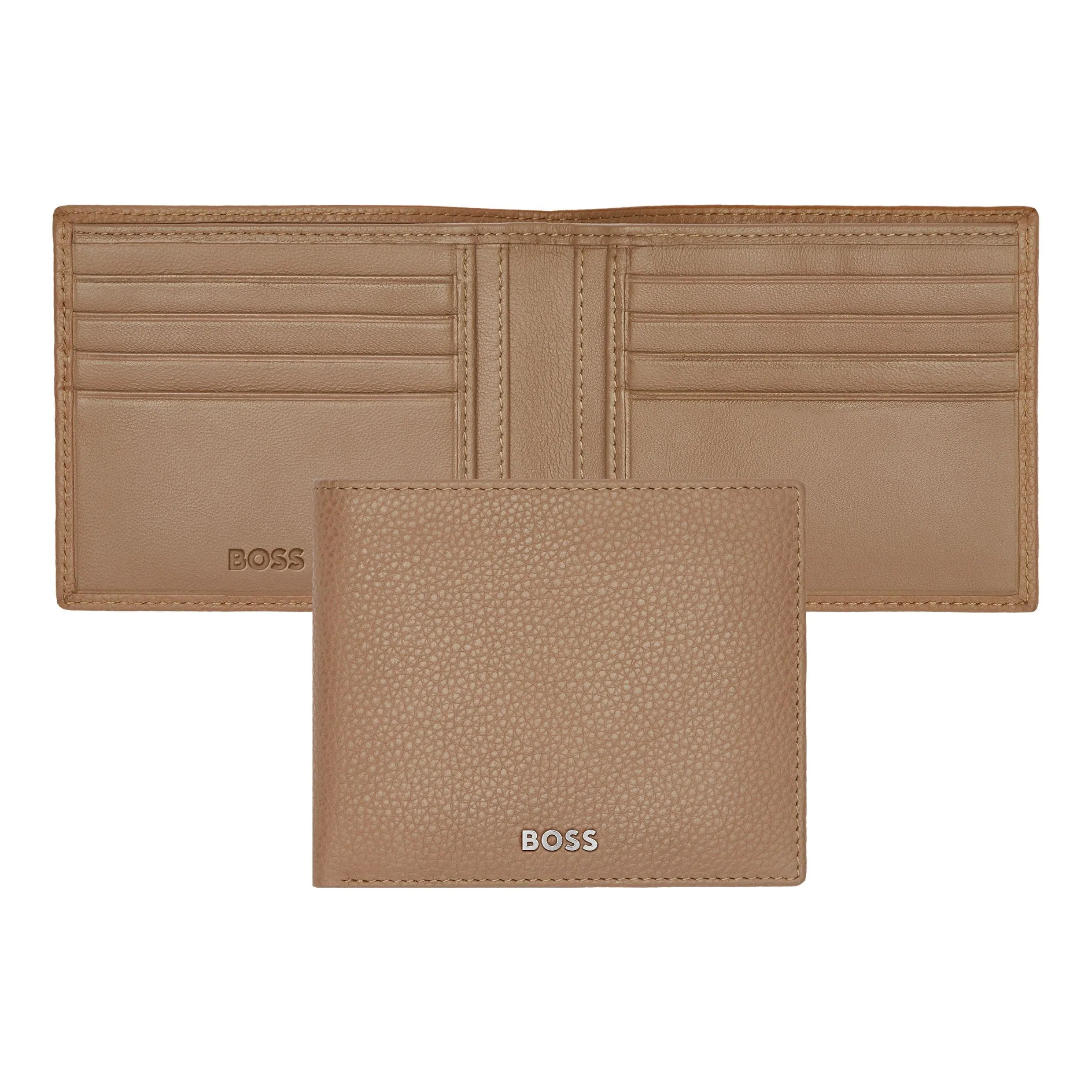HUGO BOSS HLW416X-Wallet Classic Grained Camel