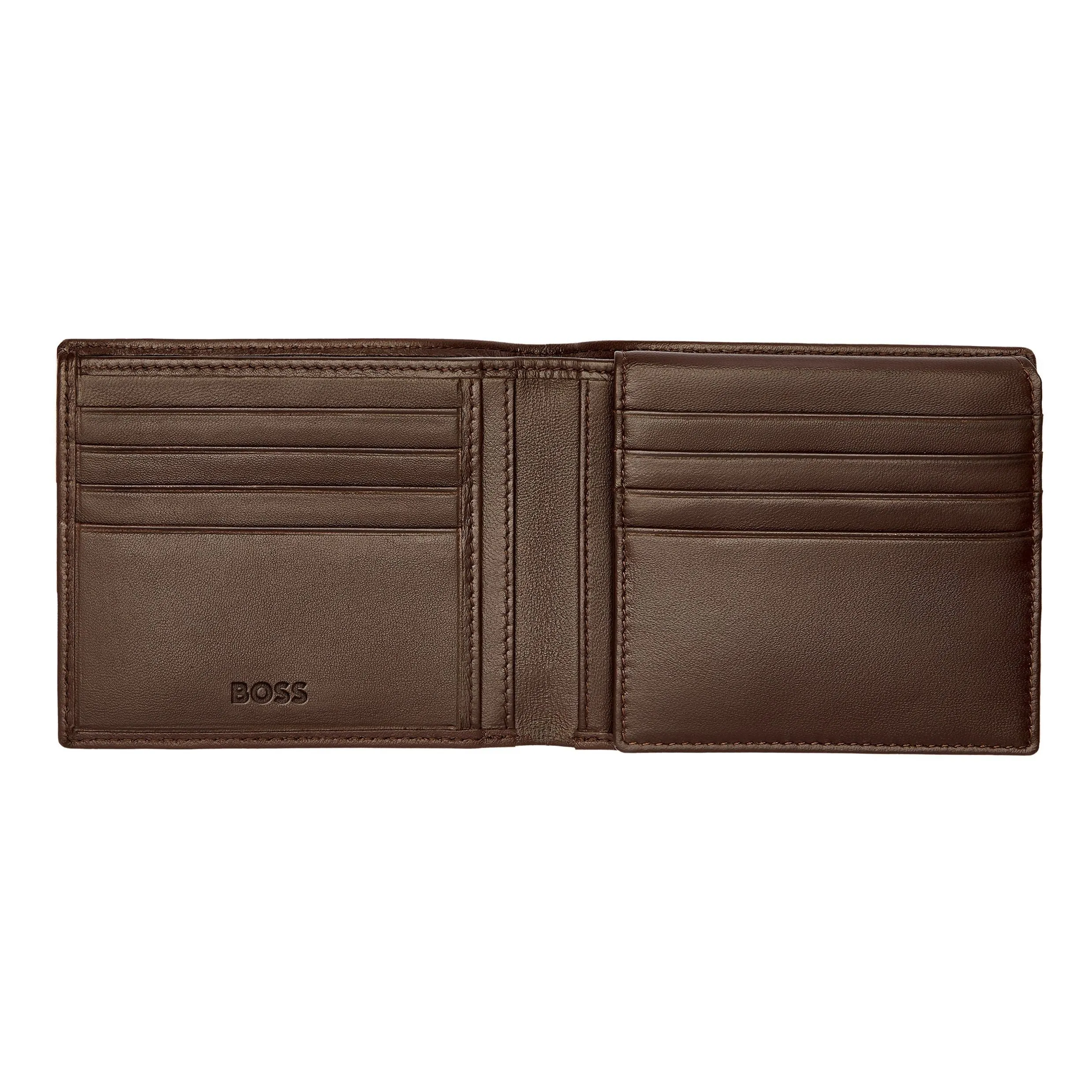 HUGO BOSS HLY403Y-Wallet with flap Classic Smooth Brown