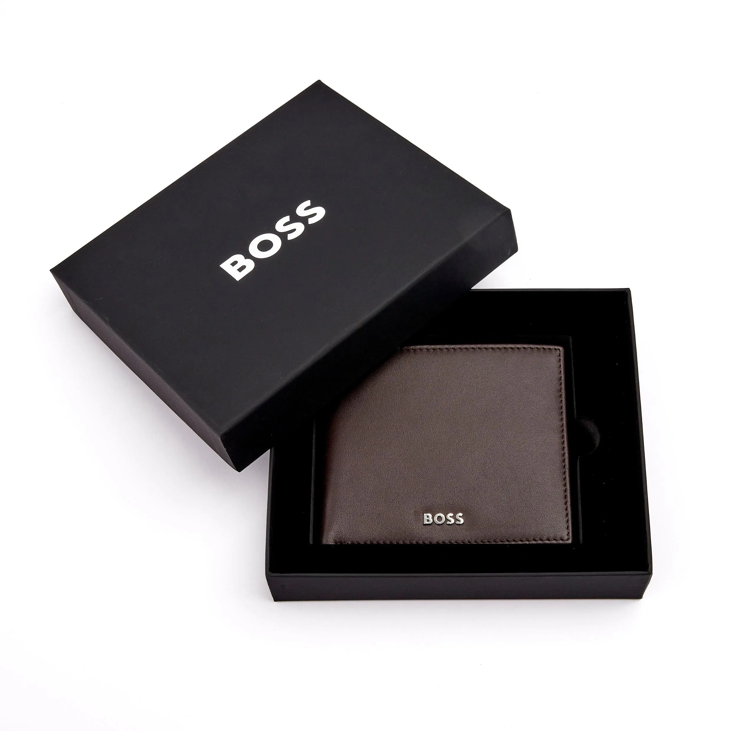 HUGO BOSS HLY403Y-Wallet with flap Classic Smooth Brown