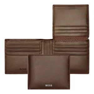 HUGO BOSS HLY403Y-Wallet with flap Classic Smooth Brown