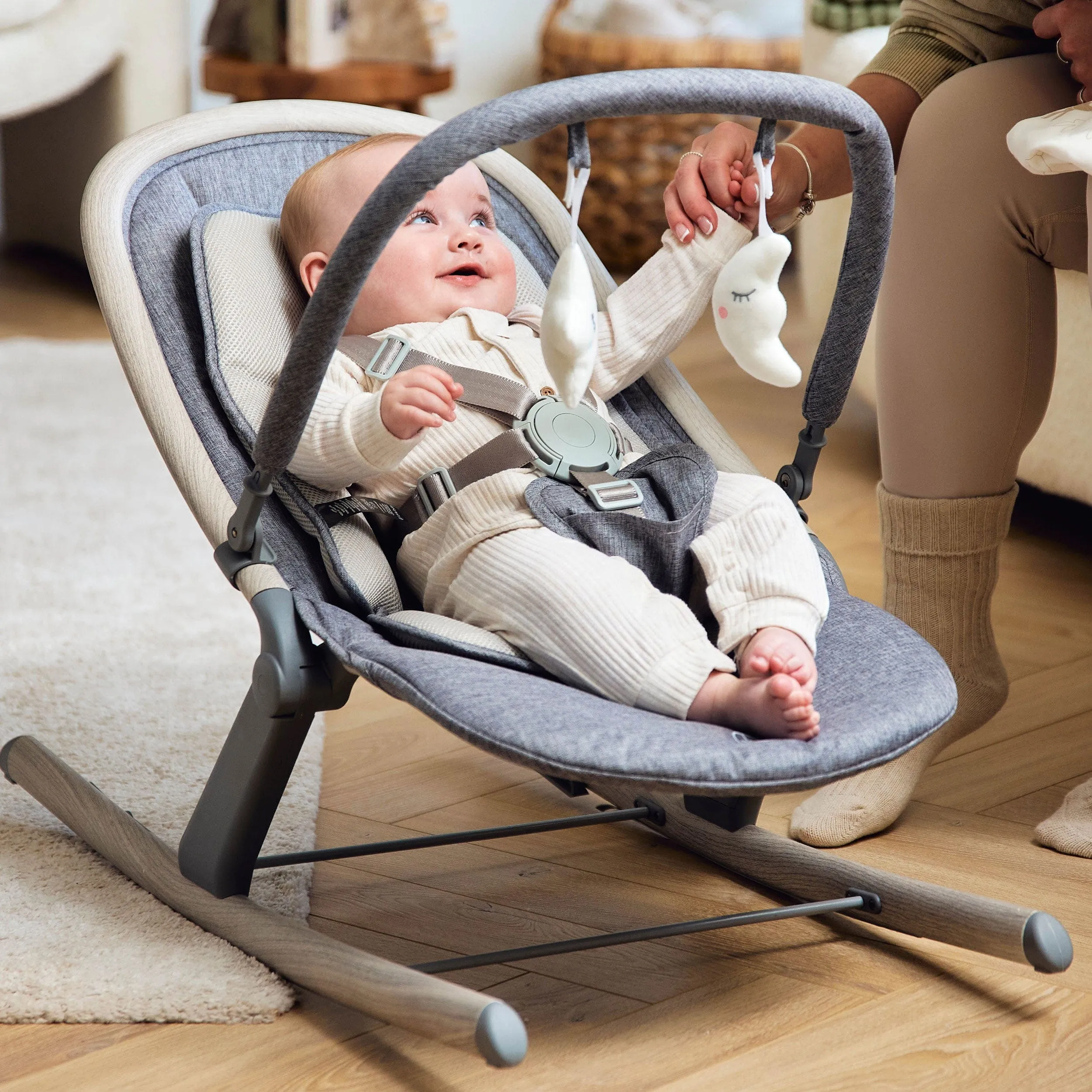 Ickle Bubba Stella Rocker in Ash Grey