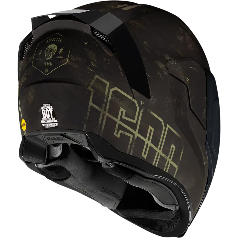 Icon Airflite MIPS Motorcycle Full-Face Helmet - Demo Graphic