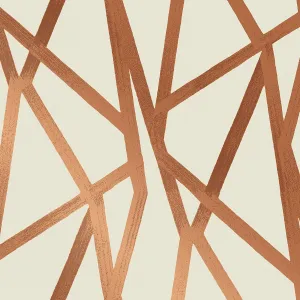 Intersections Urban Bronze Self-Adhesive IN412 Wallpaper