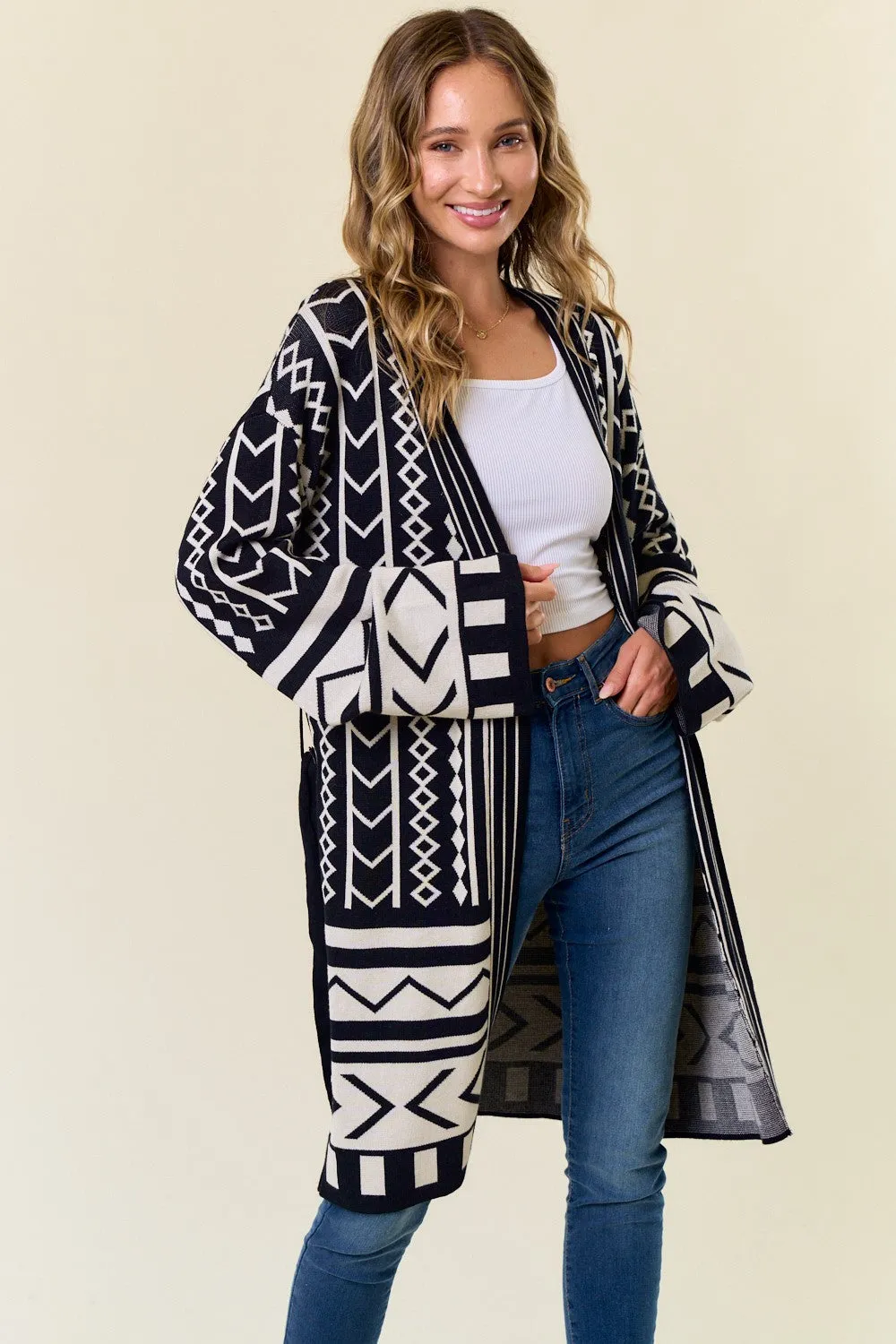 Isabel Aztec Placement Cardigan
