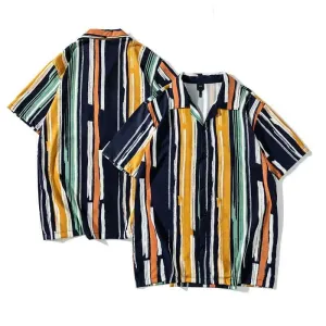 Island Short Sleeves Multi Coloured Aloha Shirt