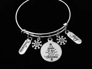 It's Beginning to Look a Lot Like Christmas Adjustable Bracelet Expandable Charm Bracelet