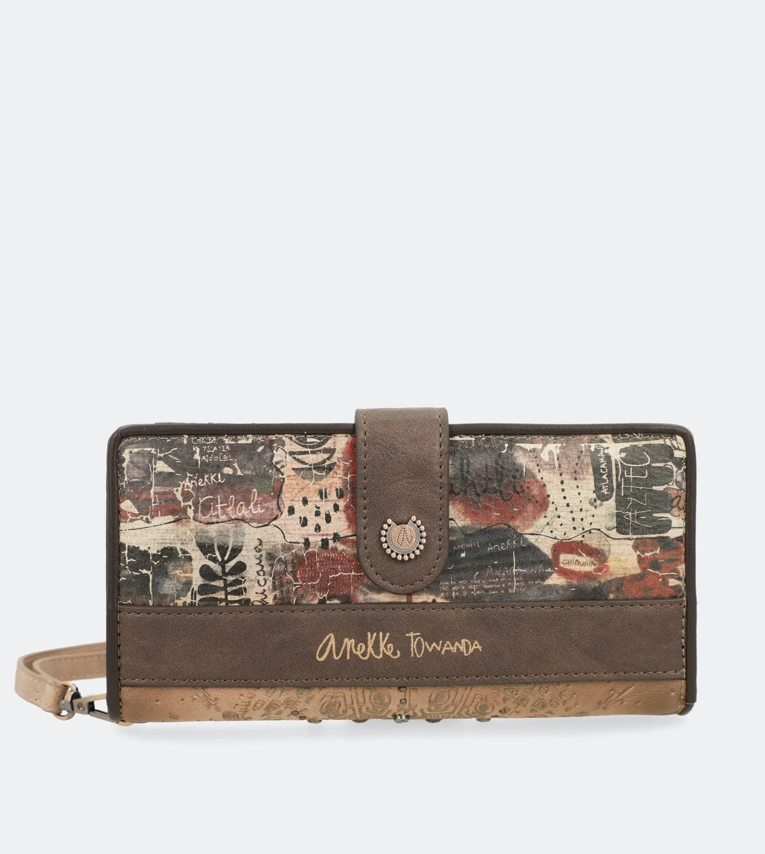 Ixchel Big wallet with a zip