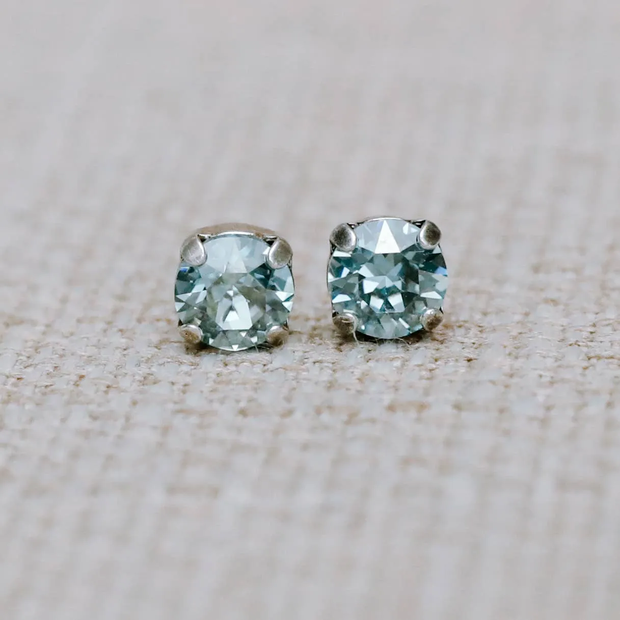 Jane Post Rachel Marie Earring: Denim Ignite