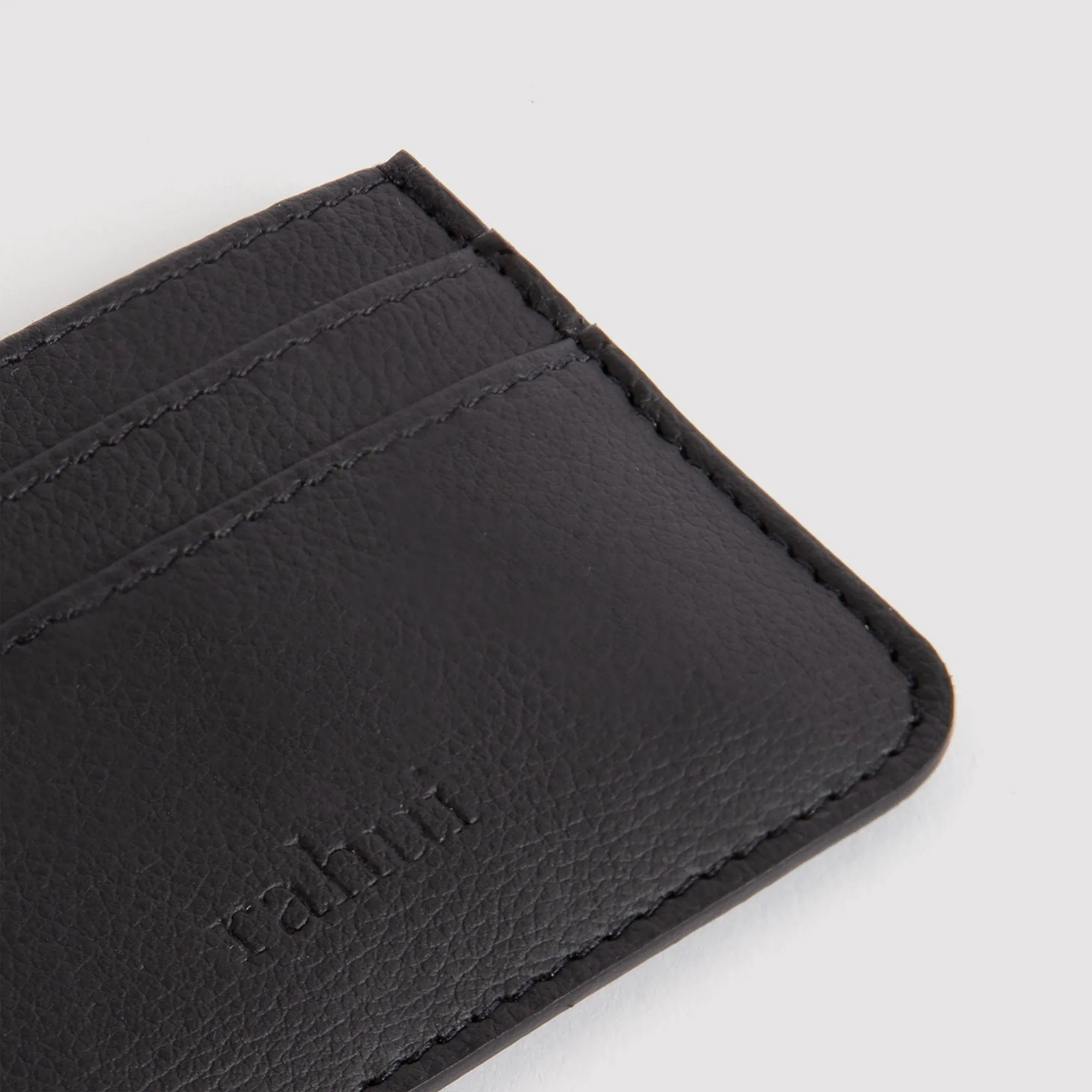 Juniper Piñatex Leather Card Wallet | Black