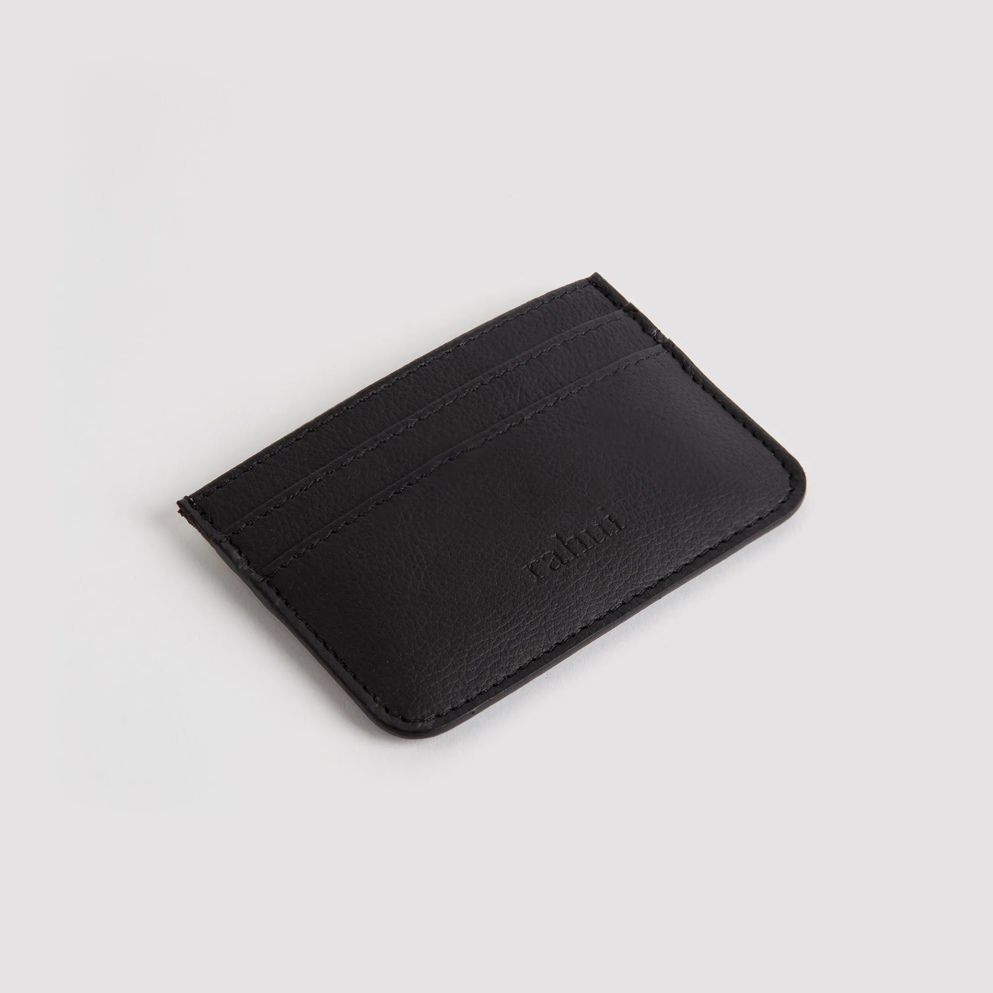 Juniper Piñatex Leather Card Wallet | Black