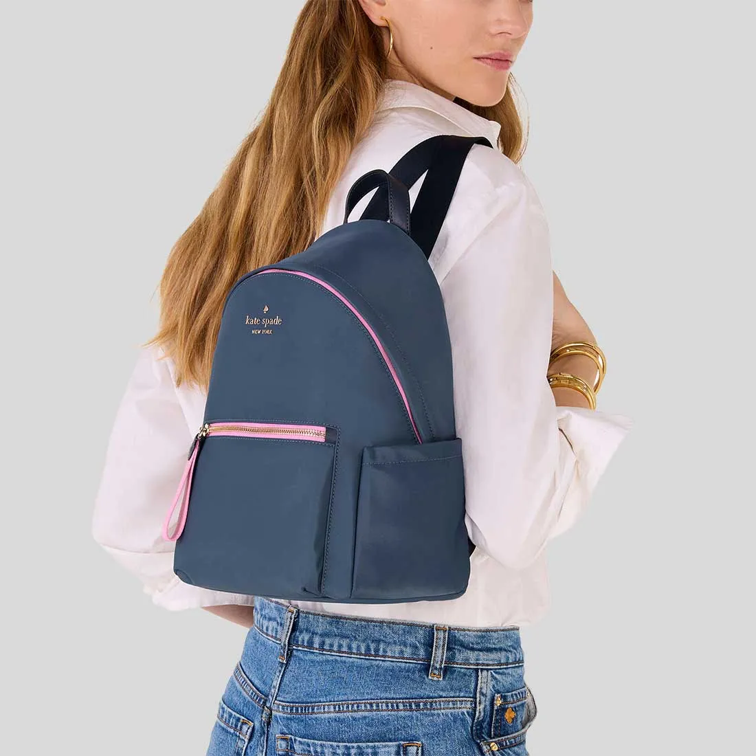 KATE SPADE Chelsea Medium Backpack Bluestone Multi RB-KE955