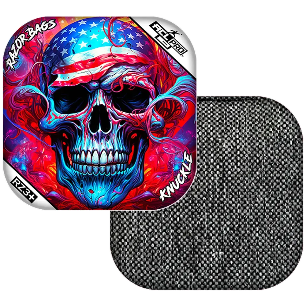 Knuckle | Skull Merica | ACL PRO Razor Cornhole Bags