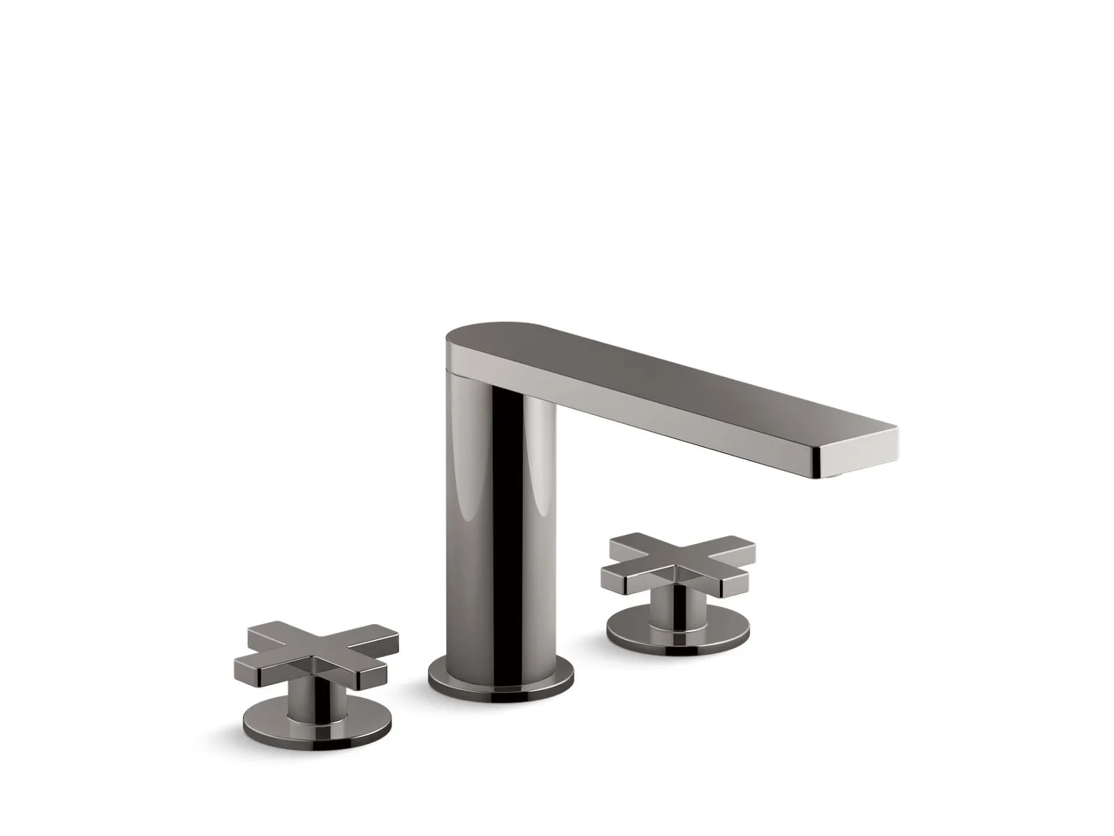 KOHLER K-73081-3 Composed Deck-mount bath faucet with cross handles