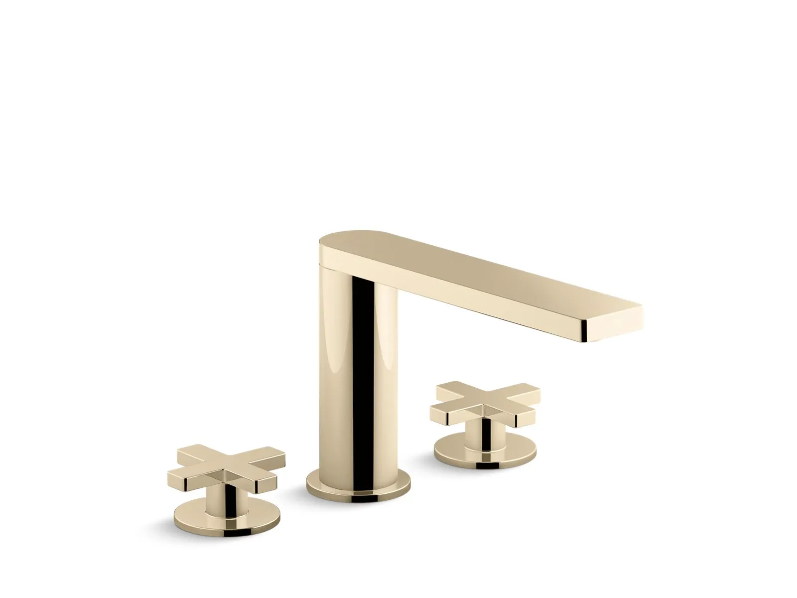 KOHLER K-73081-3 Composed Deck-mount bath faucet with cross handles