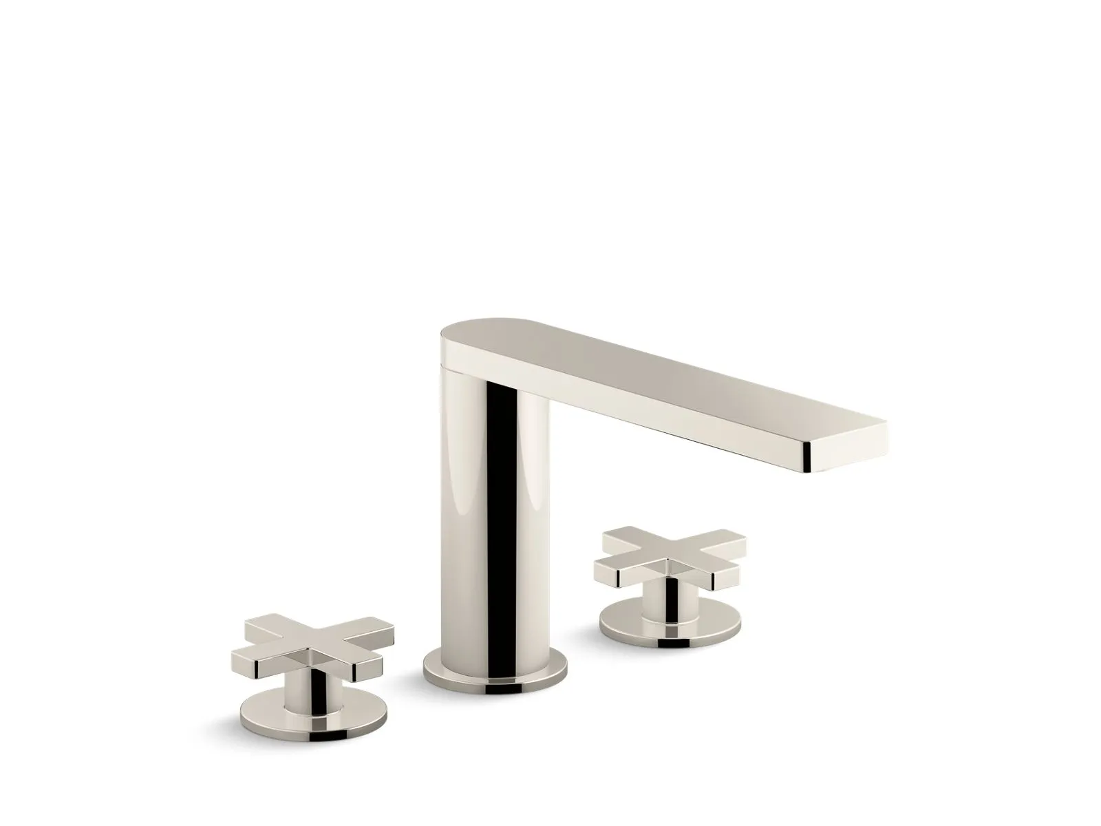 KOHLER K-73081-3 Composed Deck-mount bath faucet with cross handles