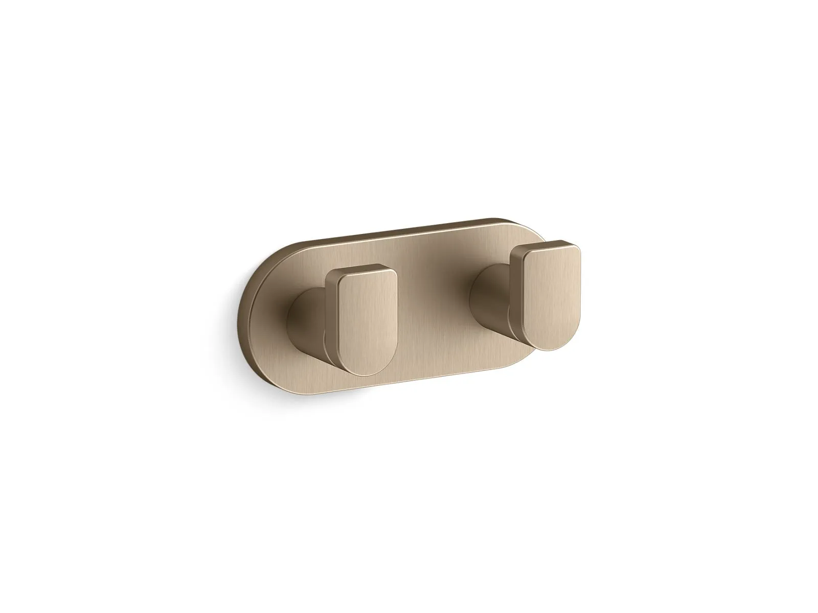 KOHLER K-73146 Composed Double robe hook