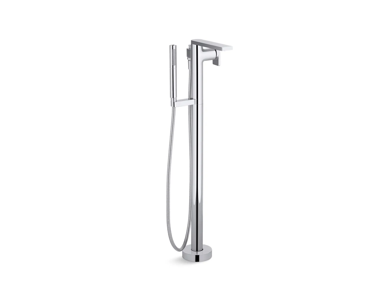 KOHLER K-T73087-4 Composed Floor-mount bath filler trim with handshower