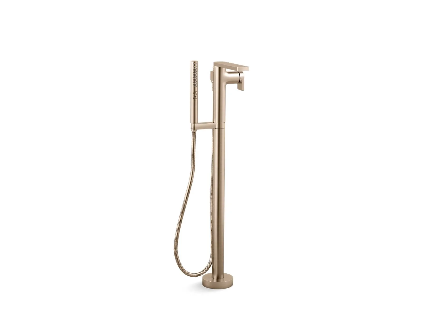 KOHLER K-T73087-4 Composed Floor-mount bath filler trim with handshower