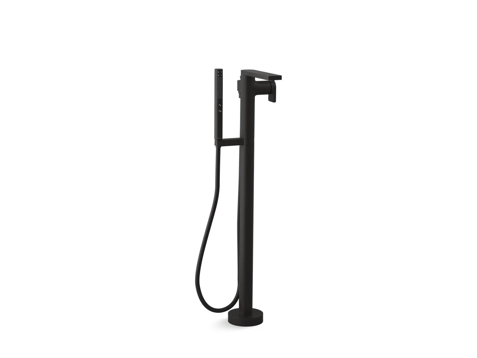 KOHLER K-T73087-4 Composed Floor-mount bath filler trim with handshower