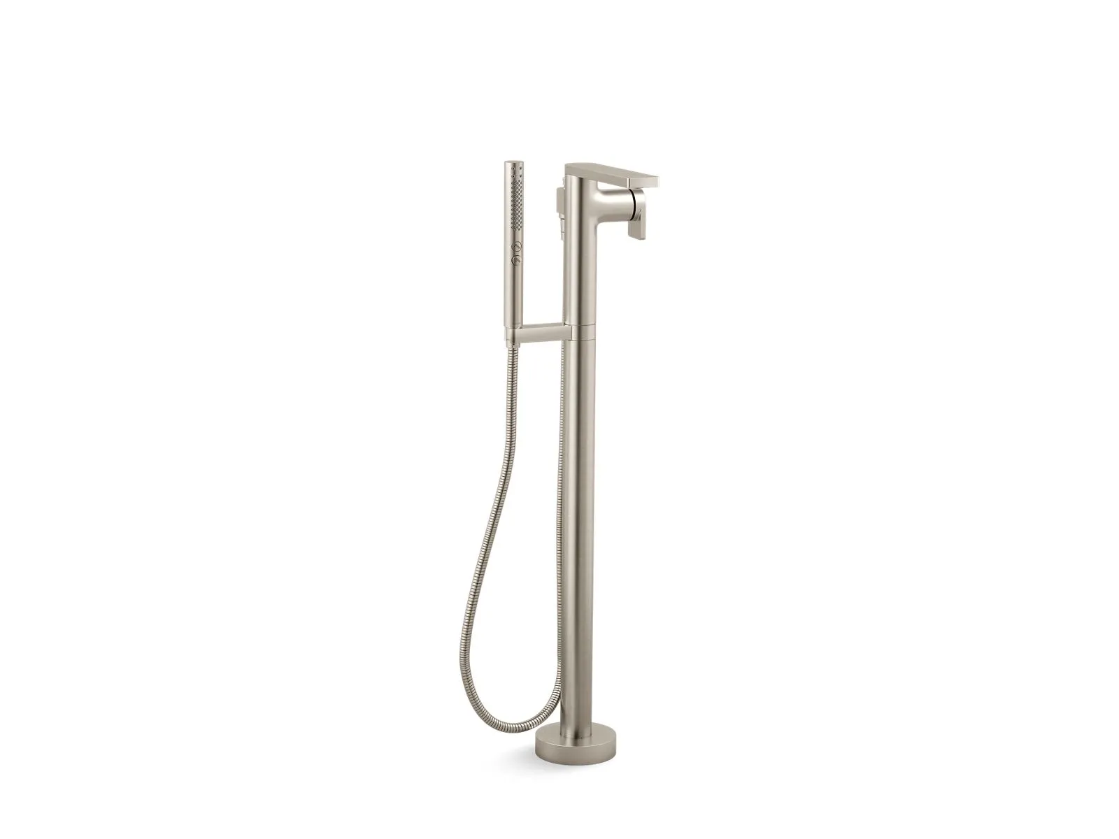 KOHLER K-T73087-4 Composed Floor-mount bath filler trim with handshower