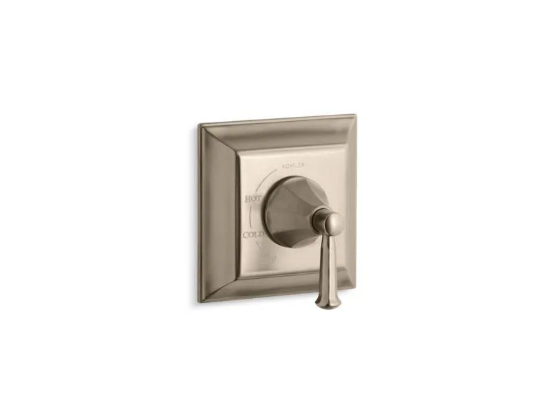 KOHLER K-TS463-4S Memoirs Stately Rite-Temp valve trim with lever handle