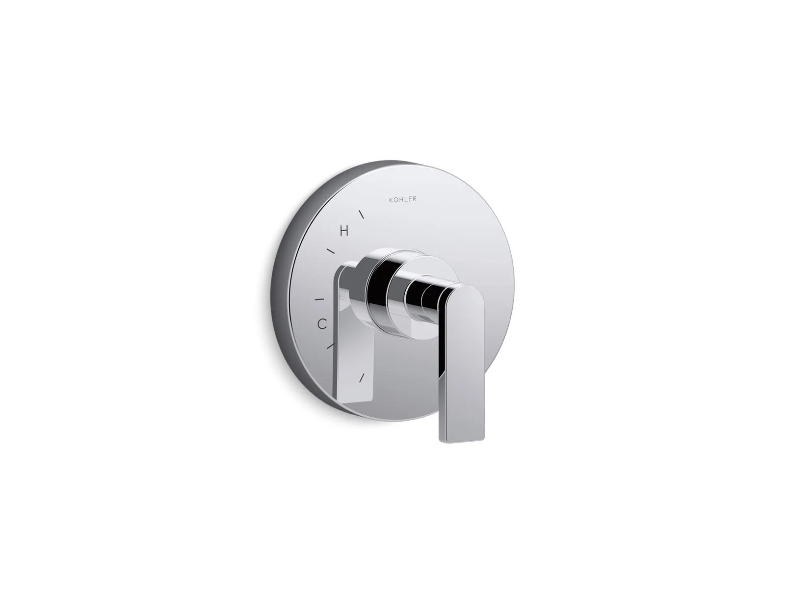 KOHLER K-TS73115-4 Composed Rite-Temp valve trim with lever handle