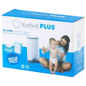Korbell Plus Refill Pack 3-pack