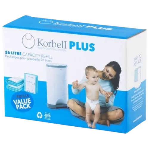 Korbell Plus Refill Pack 3-pack
