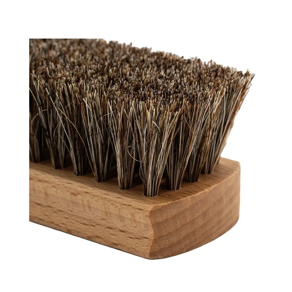 Liquid Elements Leather Brush, Natural Hair