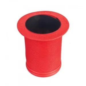 Longneck Style Coozie w Liner Bright Red