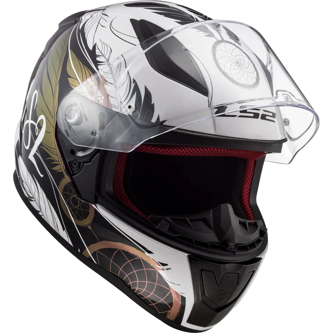 LS2 Helmets Rapid Mini Dream Catcher Motorcycle Full Face Helmet