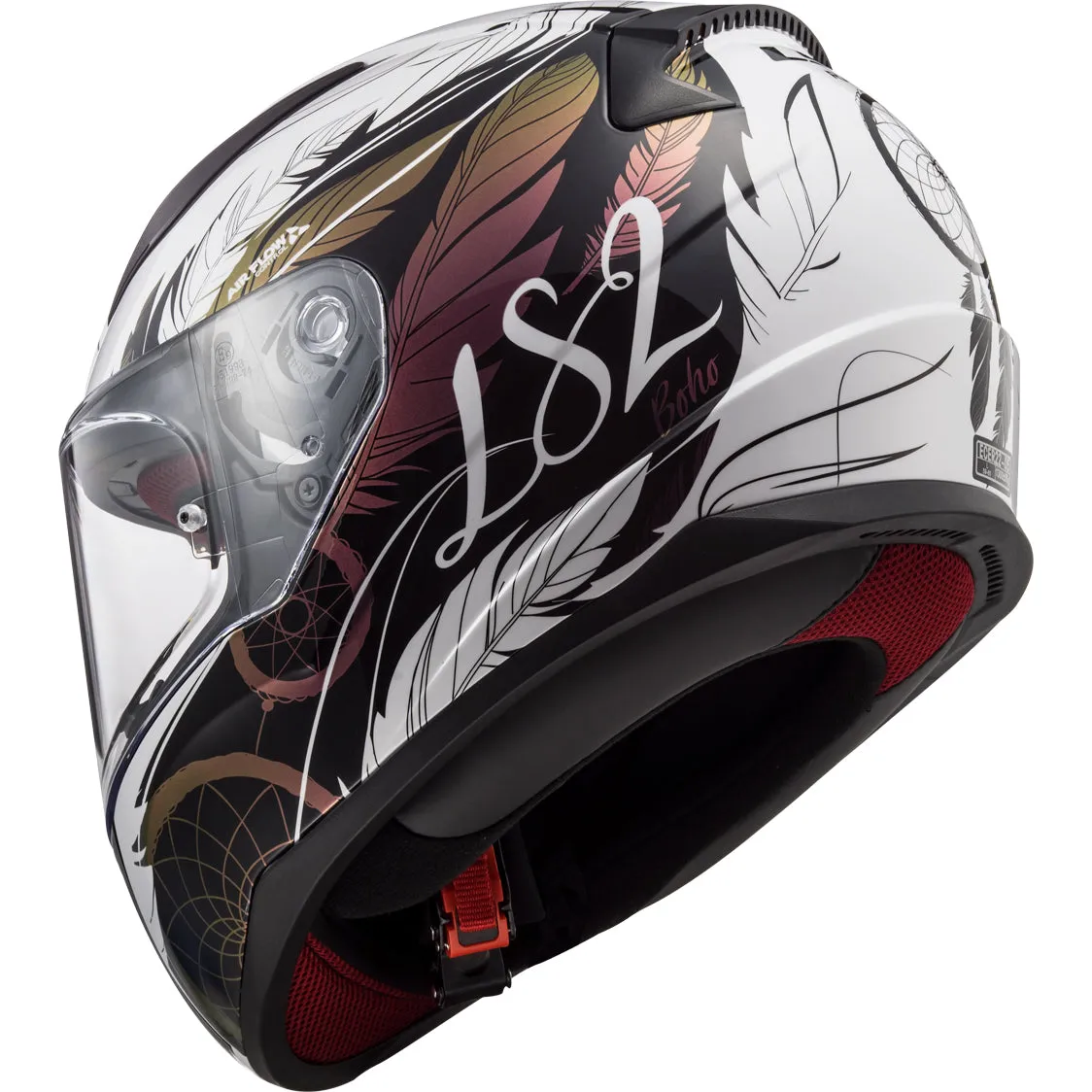 LS2 Helmets Rapid Mini Dream Catcher Motorcycle Full Face Helmet