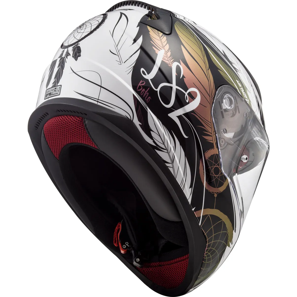 LS2 Helmets Rapid Mini Dream Catcher Motorcycle Full Face Helmet