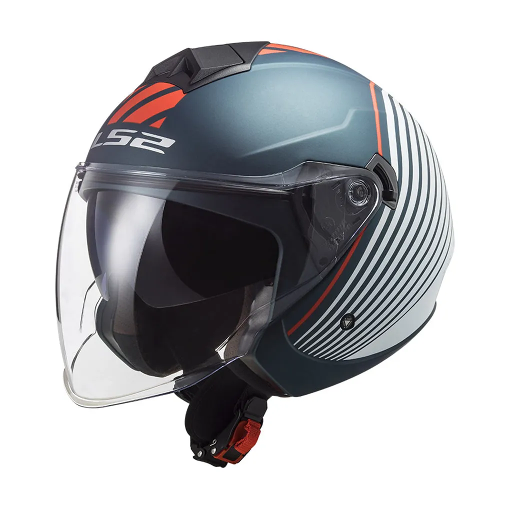 LS2 OF573 TWISTER II MOTORCYCLE OPEN FACE HELMET