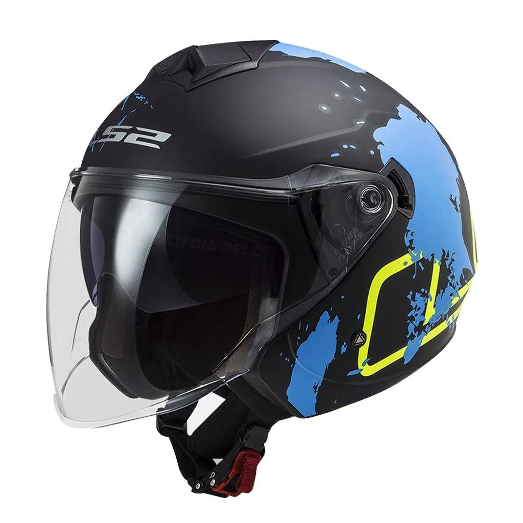 LS2 OF573 TWISTER II MOTORCYCLE OPEN FACE HELMET