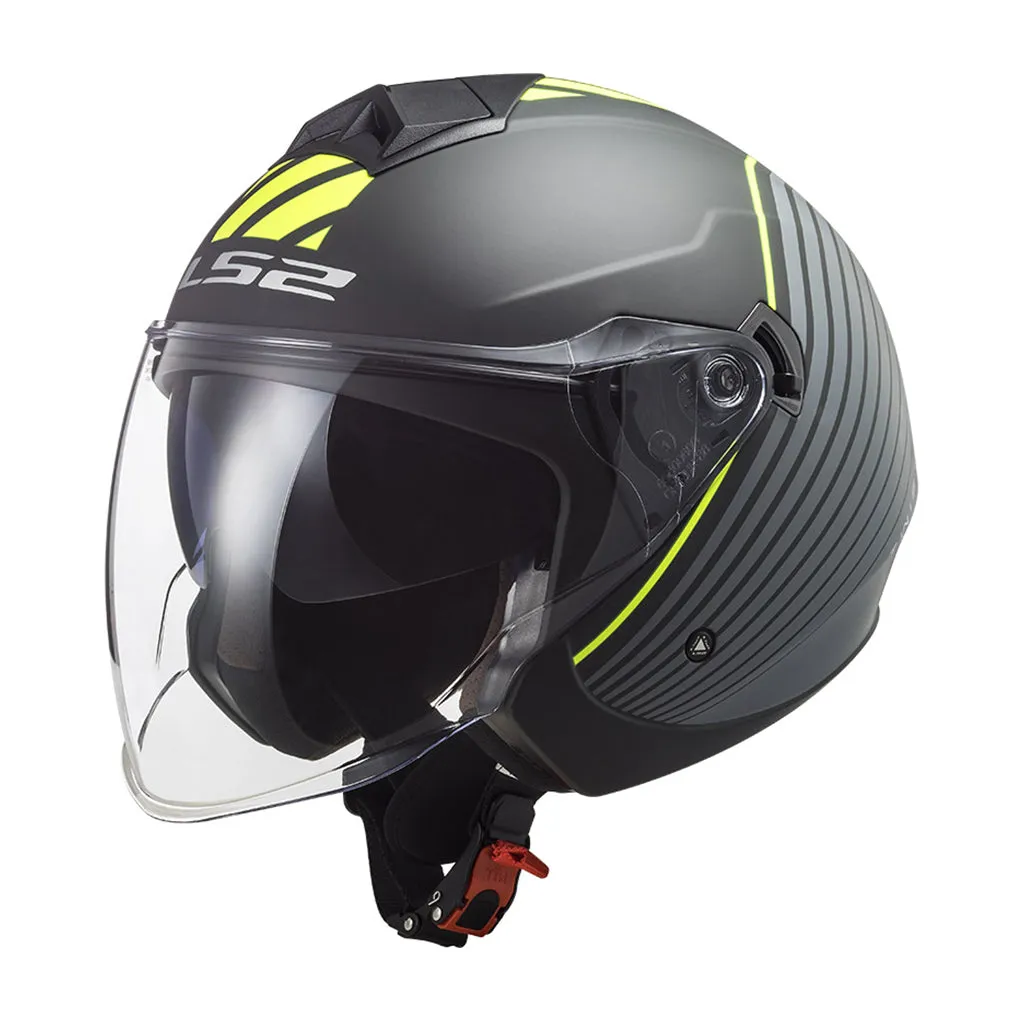 LS2 OF573 TWISTER II MOTORCYCLE OPEN FACE HELMET