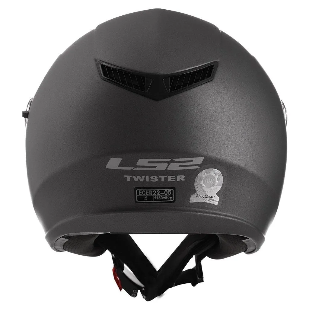 LS2 OF573 TWISTER II MOTORCYCLE OPEN FACE HELMET