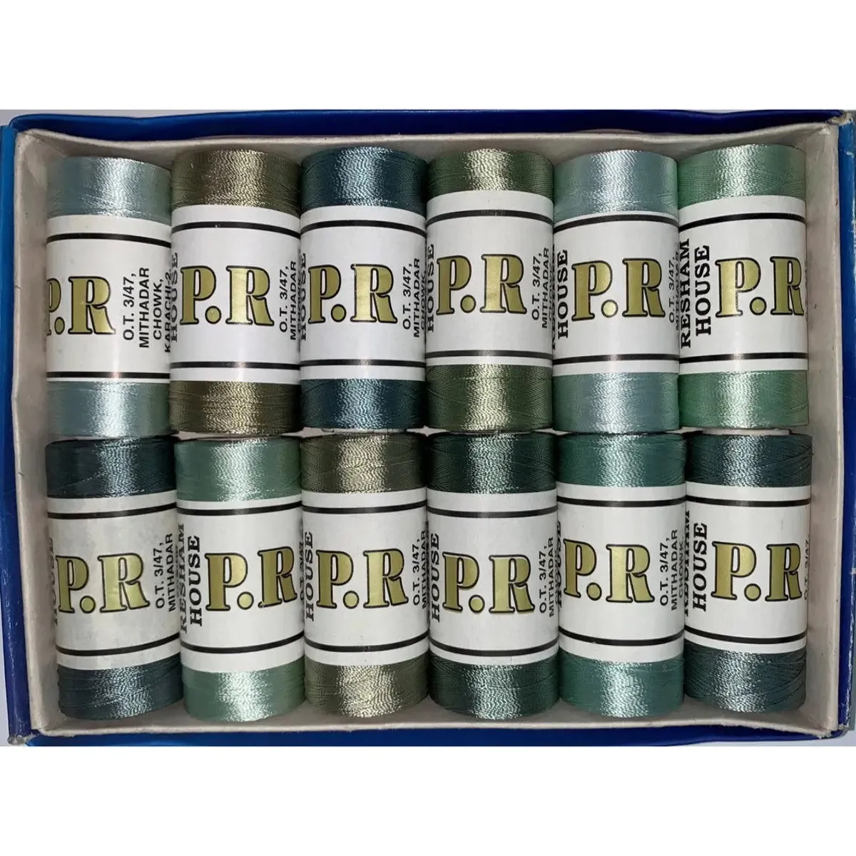 Machine Embroidery Threads - Box Of 12 Reels ** BUY 2 GET 1 FREE !!!