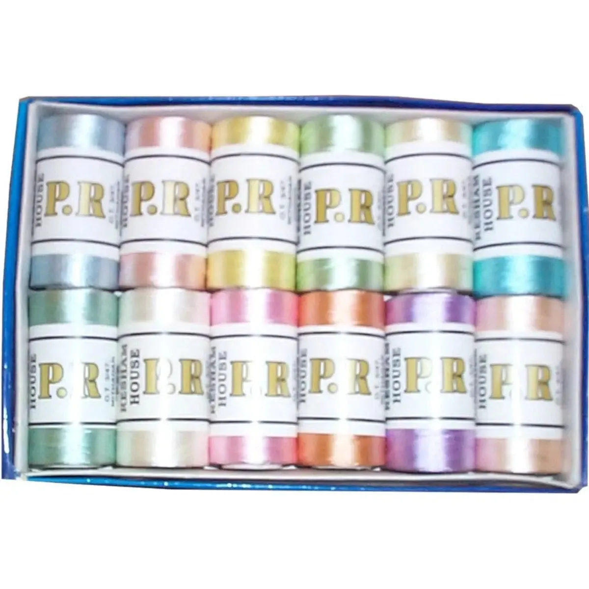Machine Embroidery Threads - Box Of 12 Reels ** BUY 2 GET 1 FREE !!!