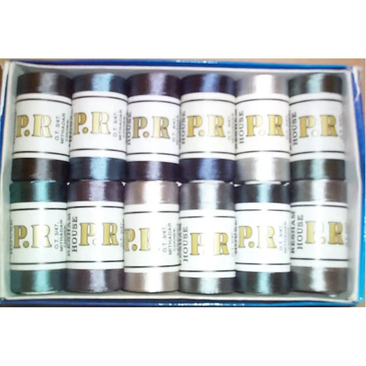 Machine Embroidery Threads - Box Of 12 Reels ** BUY 2 GET 1 FREE !!!