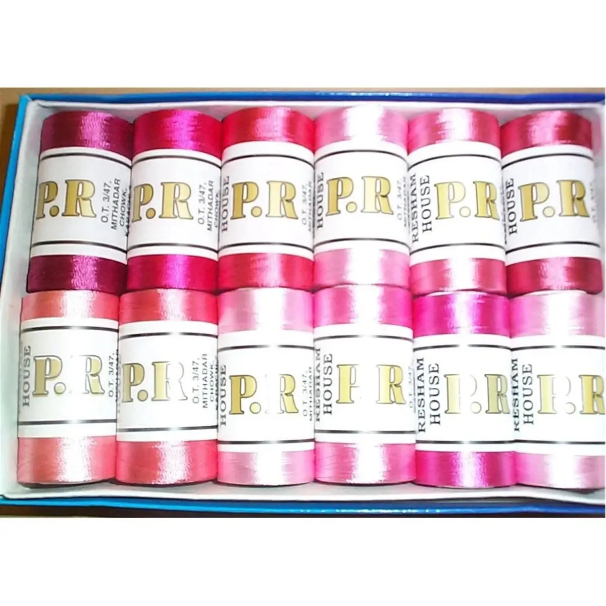 Machine Embroidery Threads - Box Of 12 Reels ** BUY 2 GET 1 FREE !!!