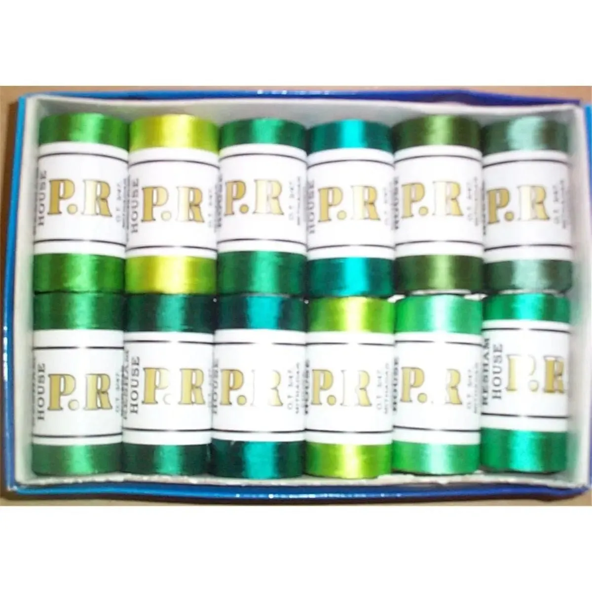Machine Embroidery Threads - Box Of 12 Reels ** BUY 2 GET 1 FREE !!!