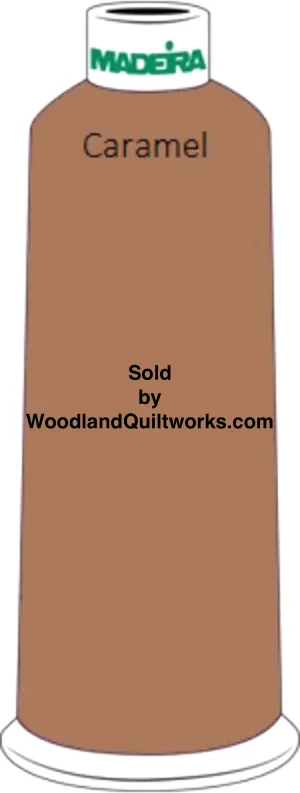 Madeira Classic Rayon #12 : Color 920-1057 Brown, Caramel
